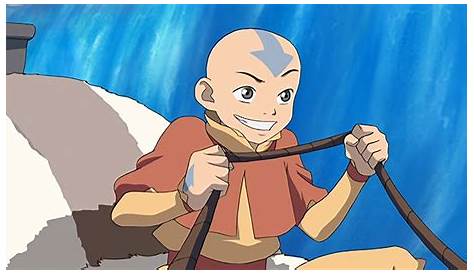 Avatar The Last Airbender Aang Jumping On Rock HD Anime Wallpapers HD