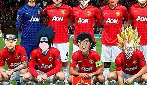 Dream Anime, Red Team, Football Players, Manchester United, Caricature