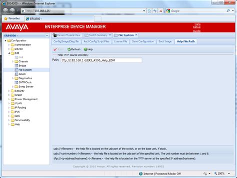 Avaya Java Device Manager
