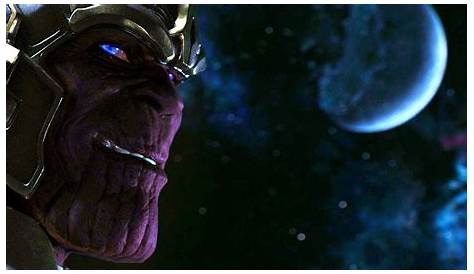 Avengers 1 Thanos Appearance AVENGERS INFINITY WAR Writers Promise "Very Big
