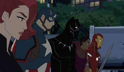 Avengers Assemble Season 5 Black Widow Spider Bites Avenger Cosplay Marvel Marvel