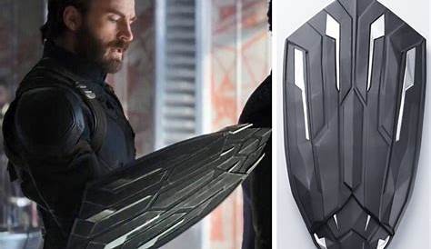 Avengers Infinity War Captain America New Shield Full Metal Marvel Props