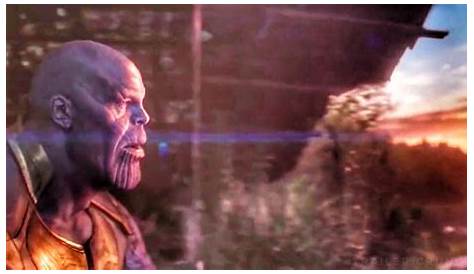 Avengers Infinity War Thanos Ending Scene V/s Iron Man Action End