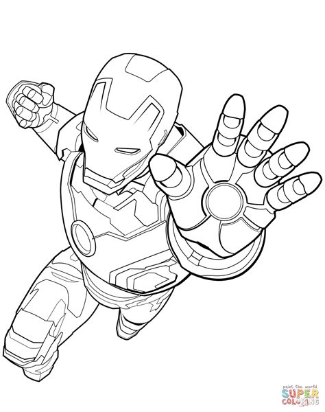 Avengers Iron Man Coloring Pages: A Fun And Creative Way To Unleash Your Inner Superhero
