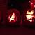 avengers logo pumpkin