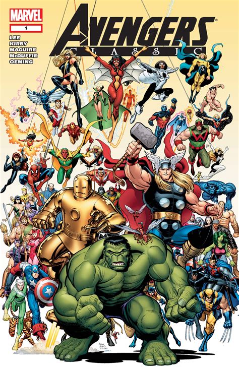 avengers comic book covers