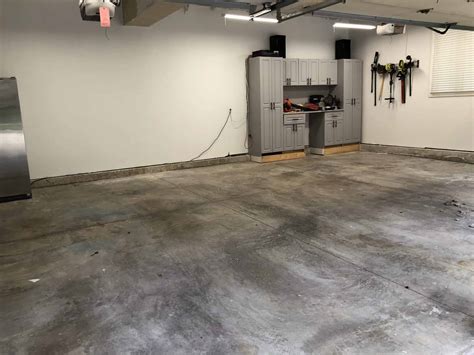 average cost for garage floor finishing