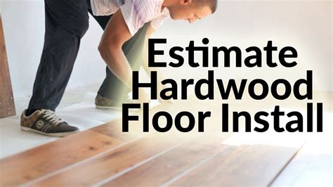 average cost for hardwood floors and installation