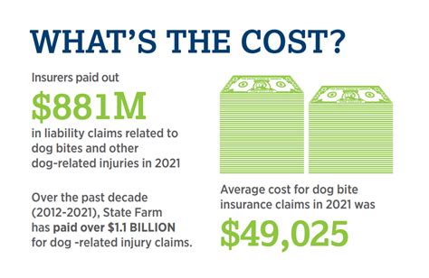 Average Cost Of A Dog Bite