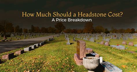 average cost of a gravestone