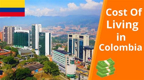 average cost of living in colombia