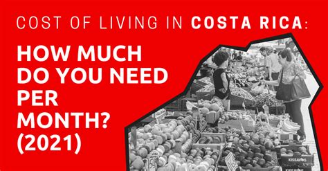 average cost to live in costa rica