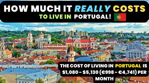 average cost to live in portugal