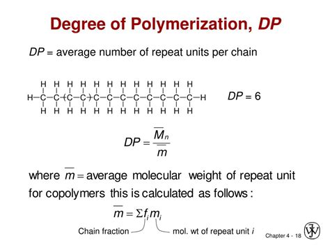 average degree of polymerization