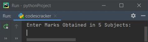 average marks formula in python