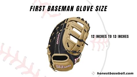 Average Size First Base Glove