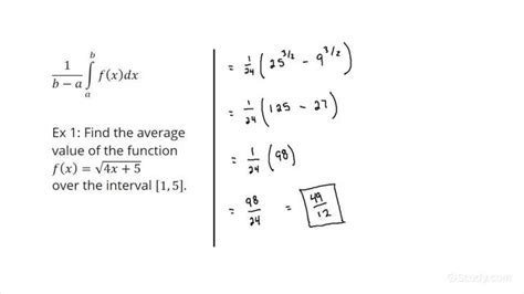 average value of a continuous function