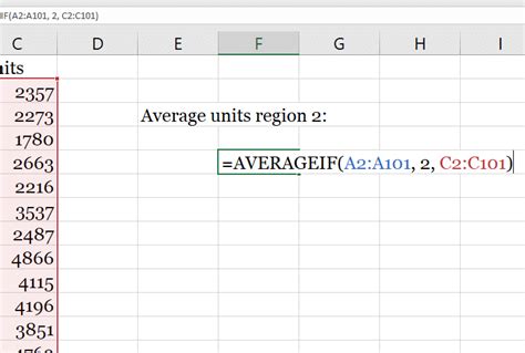 5 Ways Averageif Excel