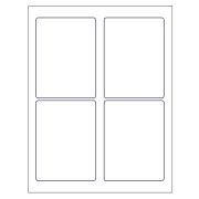 Avery® 22827 Removable Durable Rectangular Labels , 43/4" x 31/2