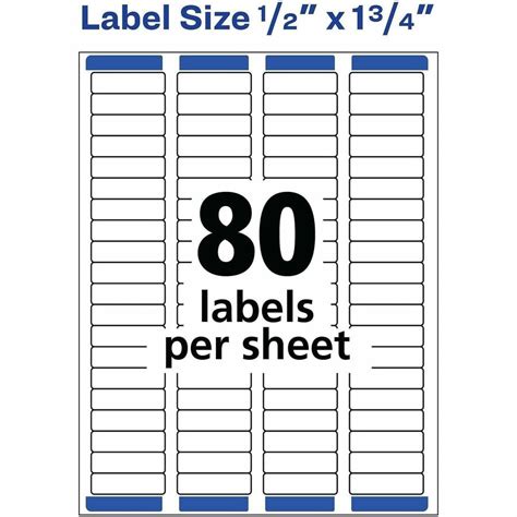 Avery Address Return Labels