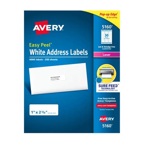 Avery Mailing Labels 85560