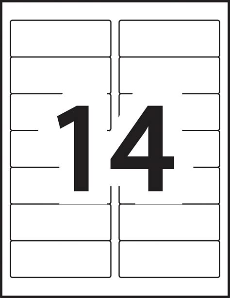 Avery Return Address Labels 15 Per Sheet