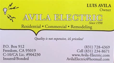 avila electric