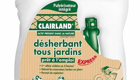 Avis Desherbant Clairland Désherbant Polyvalent CLAIRLAND BIOLINE 2,5 L Leroy Merlin