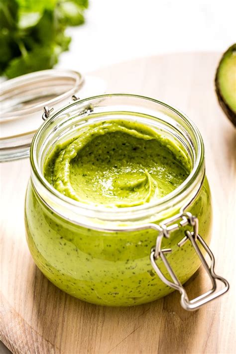 Avocado Dressing Homemade