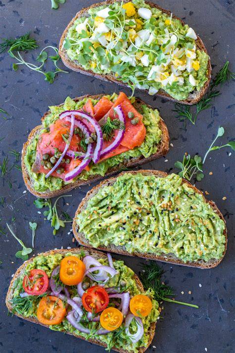 avocado toast variations