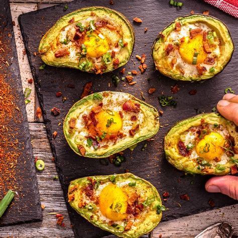 Avocados With Eggs