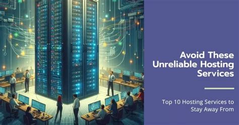 avoid choosing an unreliable hosting provider