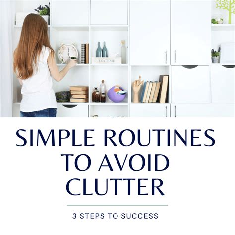 Avoid Clutter