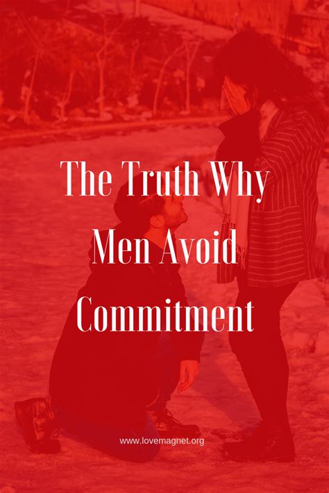 avoid commitment