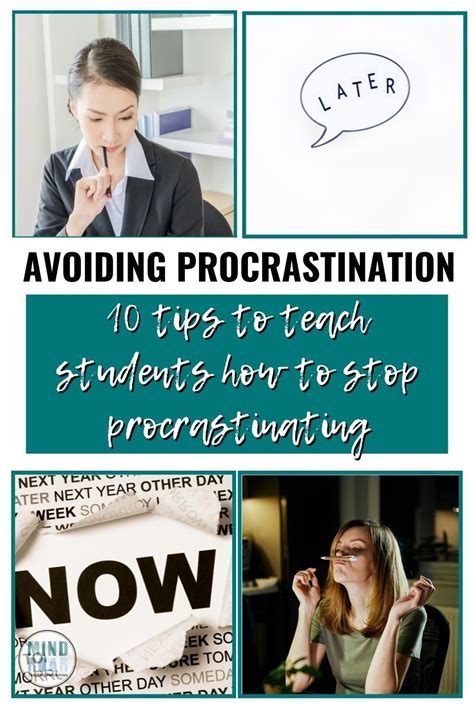 Avoiding Procrastination