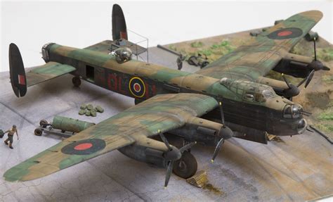 avro lancaster bomber model kit