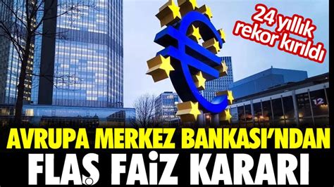 avrupa merkez bankası kararı