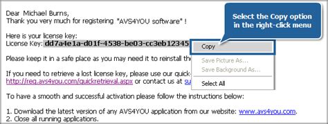avs for you activation key