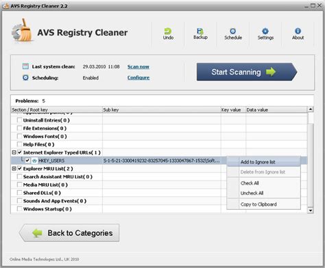 avs4you registry cleaner