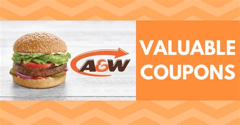 A&W Restaurant Canada New Printable Coupons! Canadian Freebies
