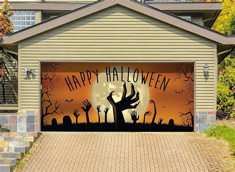 Halloween Garage Door Decoration Halloween garage door decorations