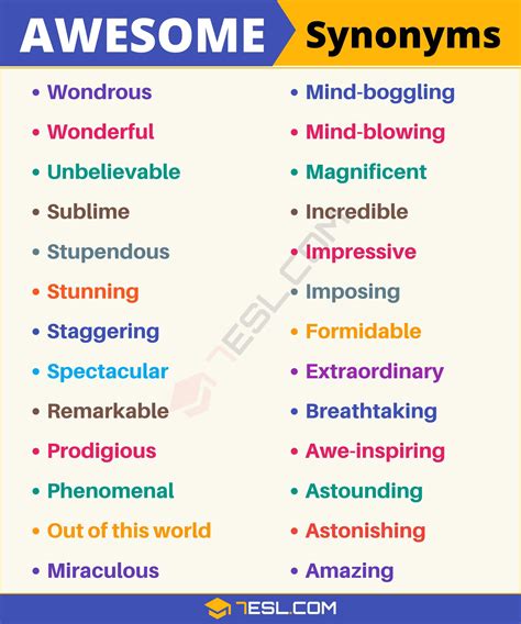 awesome meaning in simple words