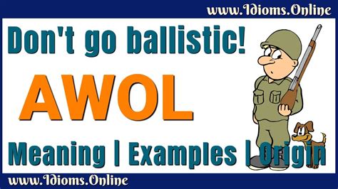 awol meaning in english
