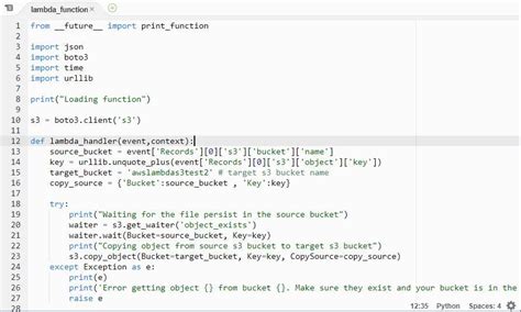 aws cdk python lambda function example