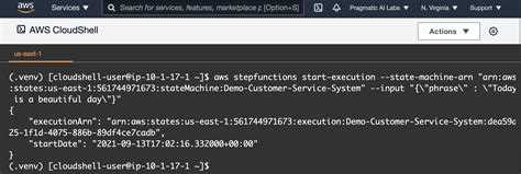 aws cli list step functions