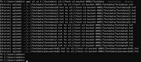 Aws Cli To Copy Files From S3