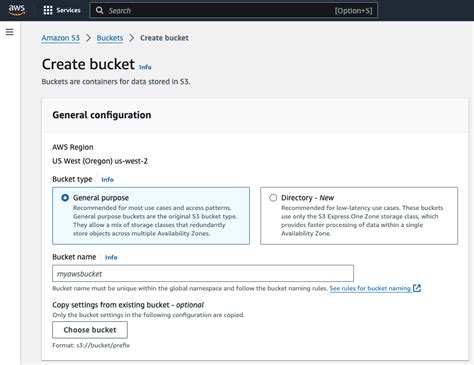 Aws Create Bucket Java