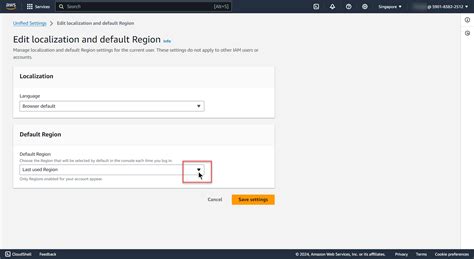 Aws Default Region