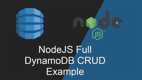 aws dynamodb nodejs example