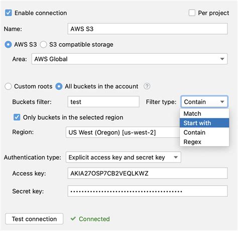 Aws List Buckets Filter